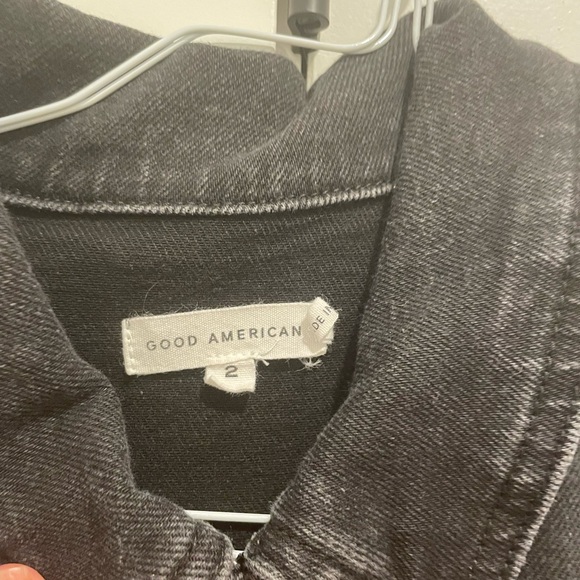 Good American Fit for Success Jumpsuit black denim size 2 - Picture 11 of 16